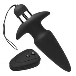 Master Series Assimilator Plug Anal Silicone Vibrant Telecommandé