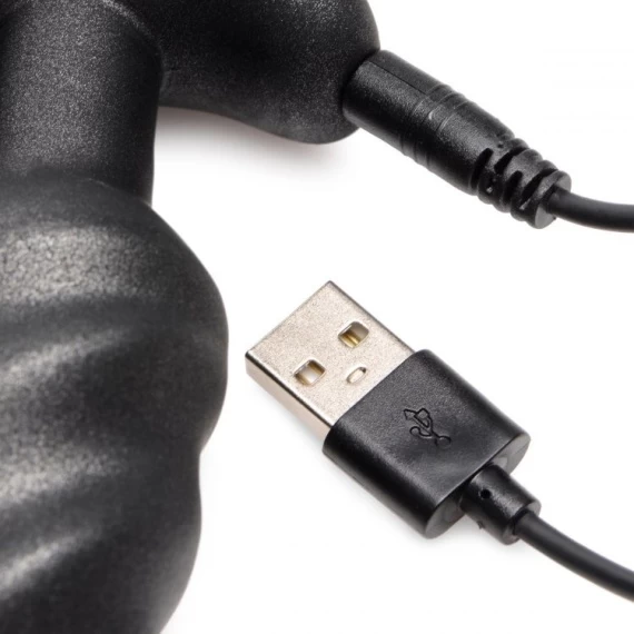 XR Brands BANG Swirl Butt Plug Télécommande LCD – Image 4