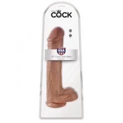 Gode KING COCK 13" 33cm Tan