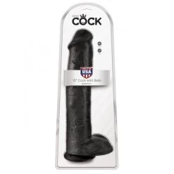 Gode KING COCK 15" 38cm Black