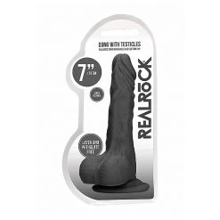 Gode Ventouse Réaliste Avec Testicules 18.6cm