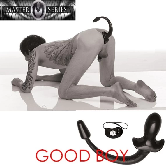 Master Series Good Boy Puppy Plug Vibrante Telecommandée – Image 2