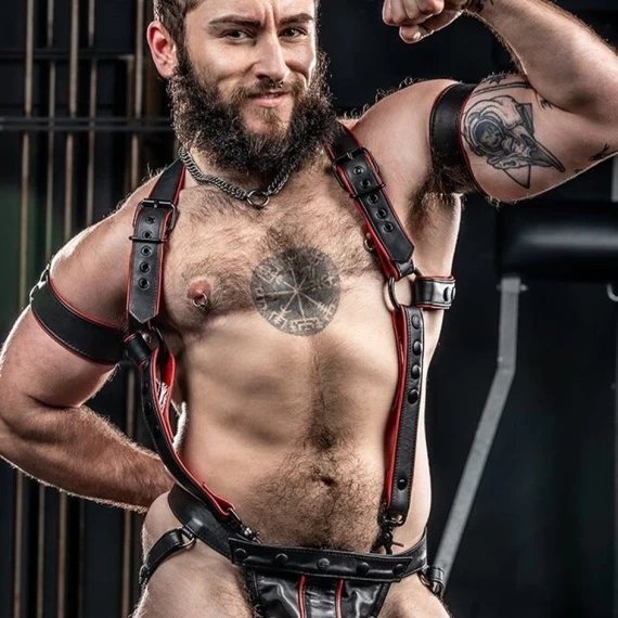 Harnais Hunter Rouge – Image 3