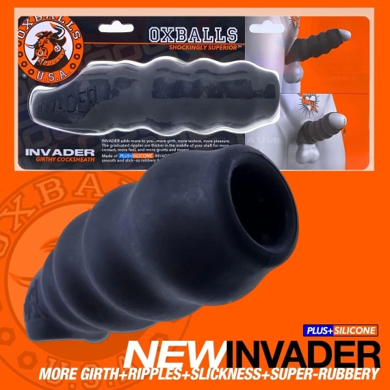Oxballs INVADER Cocksheat Black