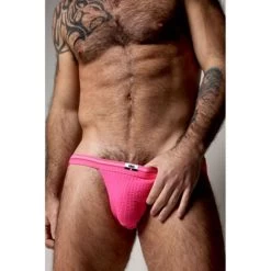 Jockstrap Tight End Swimmer Rose