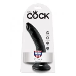 KING COCK 7" 18cm Black