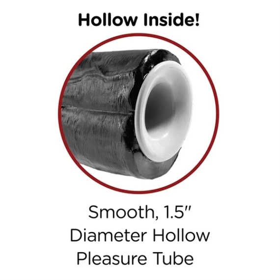 KING COCK Harnais Double Gode Ceinture Noir 28cm – Image 6