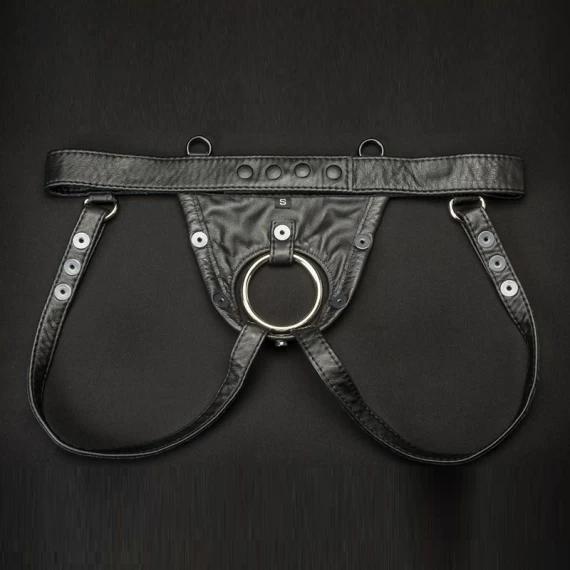 Leather Hidden Ring Jock – Image 4