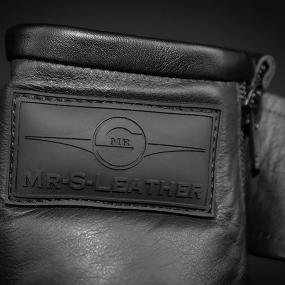 Moufles De Puppy Cuir K9 Bleu – Image 5