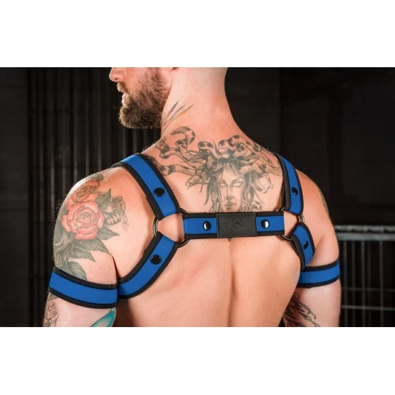 Neo Bold Bulldog Harness Cobalt – Image 3