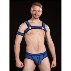 Neo Bold Bulldog Harness Royal