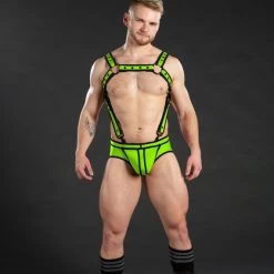 Neo Bold Crossbow Harnais Vert Lime