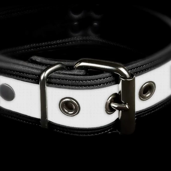 Neo Bold Puppy Collar Blanc – Image 2