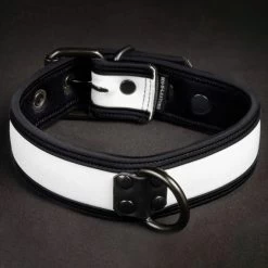 Neo Bold Puppy Collar Blanc