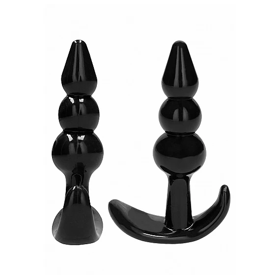Sono No. 80 - 4-Piece Butt Plug Set - Black – Image 4