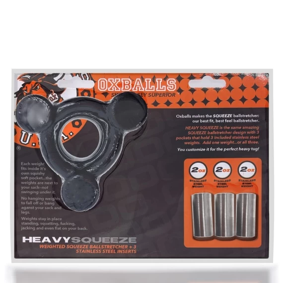 Oxballs OX HEAVY SQUEEZE Ballstretcher Noir – Image 7