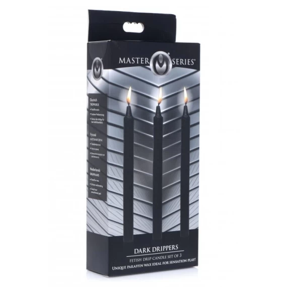 Master Series Pack 3 Bougies Parafine Special Fetish Goutte à Gouttes – Image 3