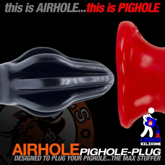 Oxballs Plug à Ailettes AIRHOLE Eggplant – Image 3