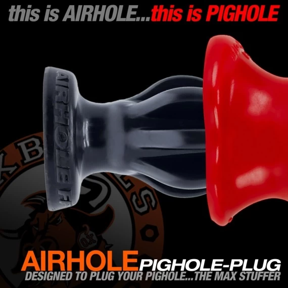 Oxballs Plug à Ailettes AIRHOLE Eggplant – Image 4