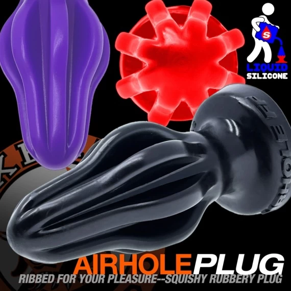Oxballs Plug à Ailettes AIRHOLE Eggplant – Image 6