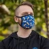 Reversible Hanky Face Mask - Bone Blue