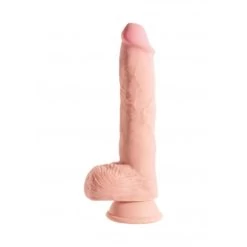 King Cock Triple Density Fat Cocks Balls 10" 25cm Chair