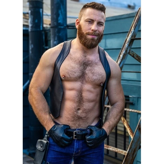 Veste En Cuir Berlin Bar – Image 2