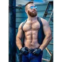 Veste En Cuir Berlin Bar