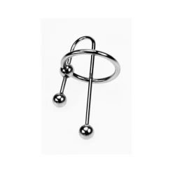 Ze Tribal Anneau De Gland Boules Et Sonde Urétrale 60mm